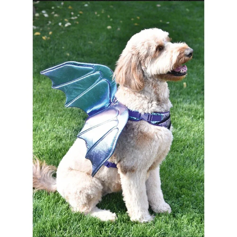 Simplicity 9875 Pattern Dog Harnesses Wings Sizes S-L Novelty Halloween Costume